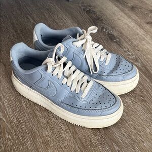 Nike Gray and Cream Women's Sneakers
